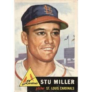  Stu Miller 1953 Topps Card #183   St. Louis Cardinals 