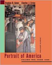 Portrait of America Volume Two From 1865, (0618220240), Stephen 