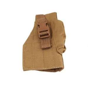   Coyote Brown Molle Holster W/ Magazine Pouch