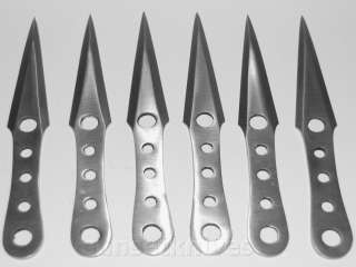   Stainless Steel Throwing Knife Set with Sheath (#AR 232 6), New  