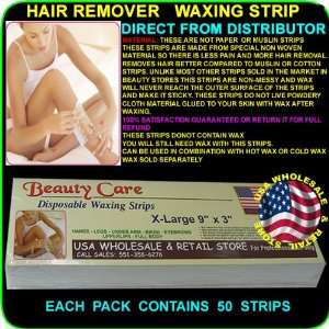   NON WOVEN YOU WILL NEED WAX WITH THESE STRIPS TO REMOVE HAIRS Beauty