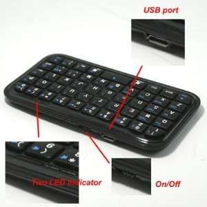  New Mini Wireless Bluetooth Keyboard Black for Apple iPad / iPhone 
