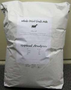 Goats Milk Powder   Food grade 25kg commercial pack  