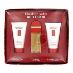  Red Door by Elizabeth Arden, 3 piece gift set for women SG 