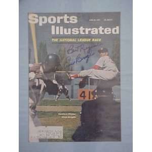  Ernie Broglio Autographed June 26, 1961 Sports Illustrated 