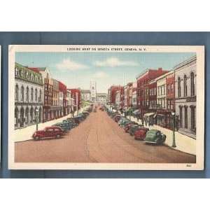  Postcards Seneca Street Geneva NY 