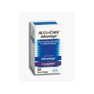  Accu chek Advantage Test Strips for Blood Glucose 50ea 