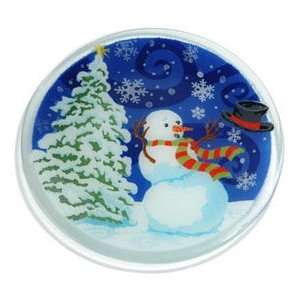  Windy Snowman 11 Dinner Plate