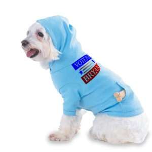  VOTE FOR BRYAN Hooded (Hoody) T Shirt with pocket for your 