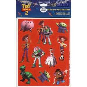   Toy Story 2 Acid Free Stickers, 4 sheets Party Favors Toys & Games