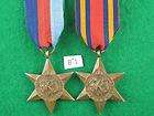 British India Army 2 Medal Group Engraved Named 3937723