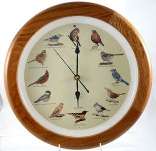 Singing Bird Clock ORIGINAL   1997 Mark Feldstein w/BOX  