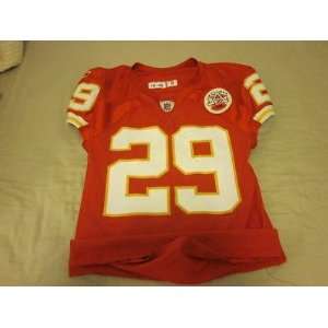  2010 Kansas City Chiefs Game Used Jersey Eric Berry   NFL 