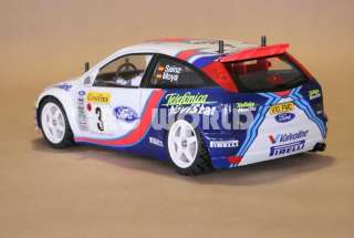 TAMIYA 1/10 RC FORD FOCUS RALLY WRC 2001 #58281 *RTR* MINT  