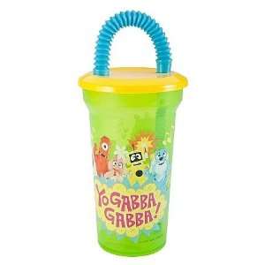  BPA Free Yo Gabba Gabba Toddler Fun Sip Cup with U Shaped 