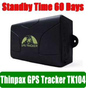 GPS Tracker Vehicle tracking system standby 60day TK104  
