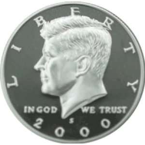  2000 Proof Kennedy Half Dollar 