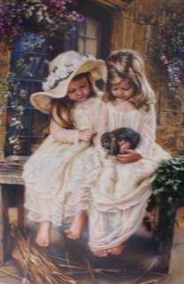Gods Little Wonders by Sandra Kuck 2 LIttle Girls  