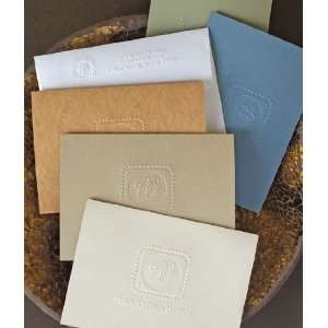   Friendly Papers   Embossed Broadway Foldnotes