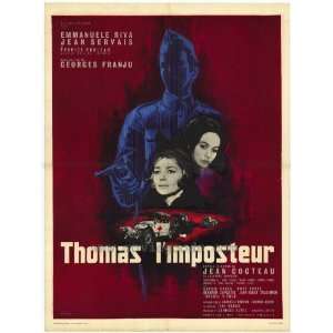  Thomas the Imposter (1964) 27 x 40 Movie Poster French 