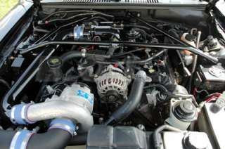 96 04 Mustang GT 4.6 L or V6 3.8 L Front BLACK Strut Tower Engine 
