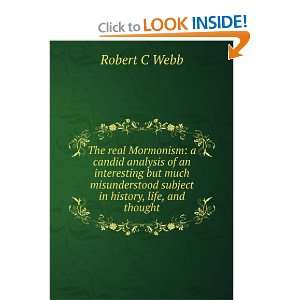   subject in history, life, and thought Robert C Webb Books