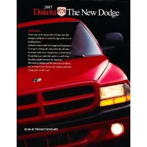  Dakota Truck Original Sales Brochure Catalog Book 