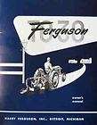 1951 1954 Ferguson TO 30 Tractor Repair Manual TO30  