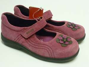 GORGEOUS GIRLS ECCO PINK SUEDE MARY JANE EURO SIZE 31  
