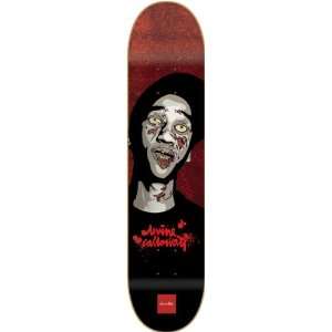  Chocolate Calloway Zombie Portrait Skateboard Deck (8.12 