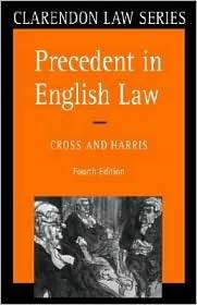   Law, (0198761635), Sir Rupert Cross, Textbooks   