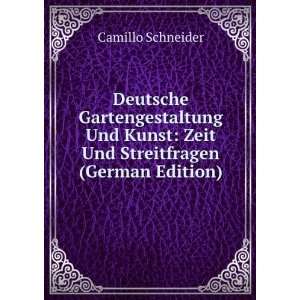    Zeit Und Streitfragen (German Edition) Camillo Schneider Books