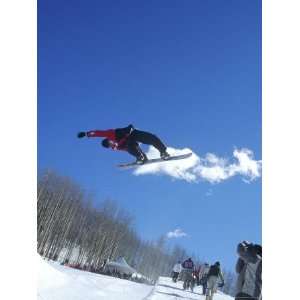  Snowboarder Being Videotaped, Vail, CO Photos To Go 