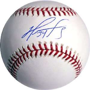  David Ortiz Hand Signed MLB Baseball