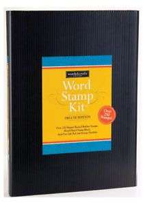 Magnetic Poetry® Word Stamp Kit Deluxe 6006 New  