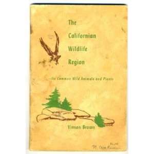    Californian Wildlife Regions Wild Animals & Plants 