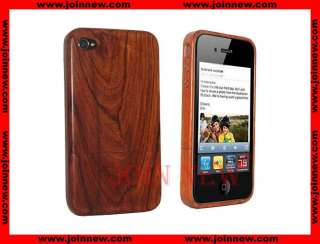 100% real wood case handmade for iphone 4S oringinal brazil rosewood 