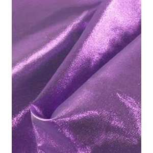  Purple Lame Fabric Arts, Crafts & Sewing