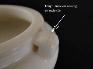   18C. Chinese Blanc De Chine Porcelain Carved Wood & Jade Finial Censer