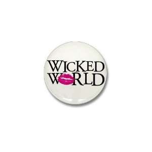  Wicked World Mini Button by  Patio, Lawn 
