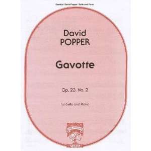  Popper, David   Gavotte No 2 In D Major, Op 23 For Cello 