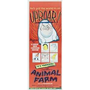  Animal Farm Movie Poster (14 x 36 Inches   36cm x 92cm 