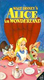 Alice in Wonderland VHS  