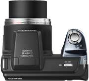 Olympus SP 620UZ Digital Camera (Black) with 8GB Card + Case + Flex 