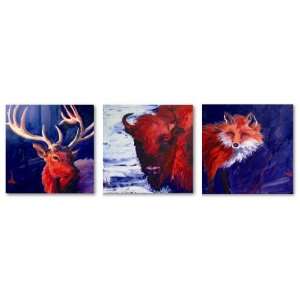   by Michelle Carnes Gallery Wrap Three Panel Set