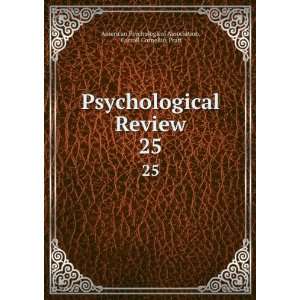   25 Carroll Cornelius Pratt American Psychological Association Books