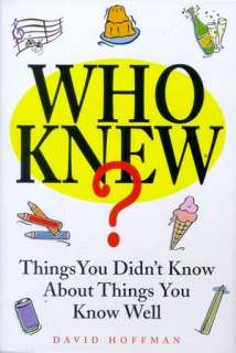   Who Knew? by David Hoffman, MJF Books  Hardcover