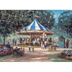  Cobble Hill 1000 Piece Puzzle   Childrens Carousel Toys 