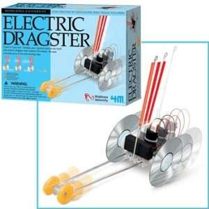  4M Electric Dragster Kit w/CD Wheels Toys & Games