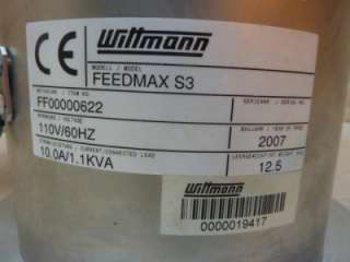Wittman Vacuum Loader Feedmax S3 #32217  